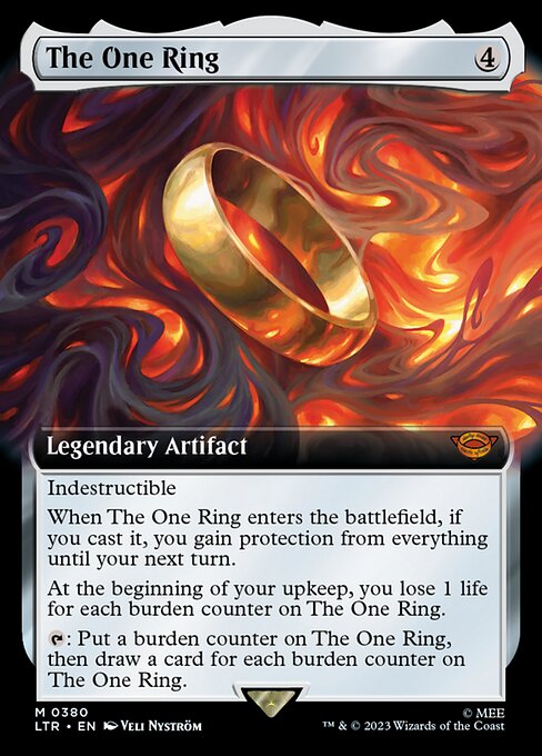 Magic the Gathering Card - The One Ring - MTG Circle