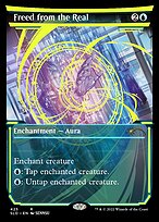 Magic the Gathering Card - Freed from the Real - MTG Circle