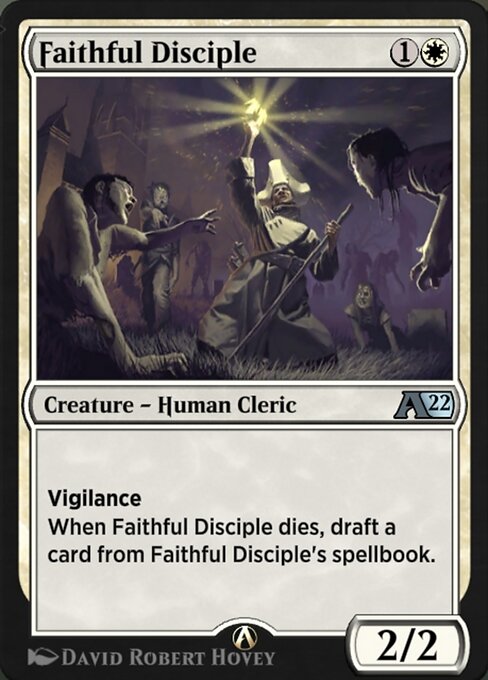 Magic the Gathering Card - Faithful Disciple - MTG Circle