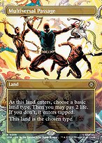 Magic the Gathering Card - Multiversal Passage - MTG Circle