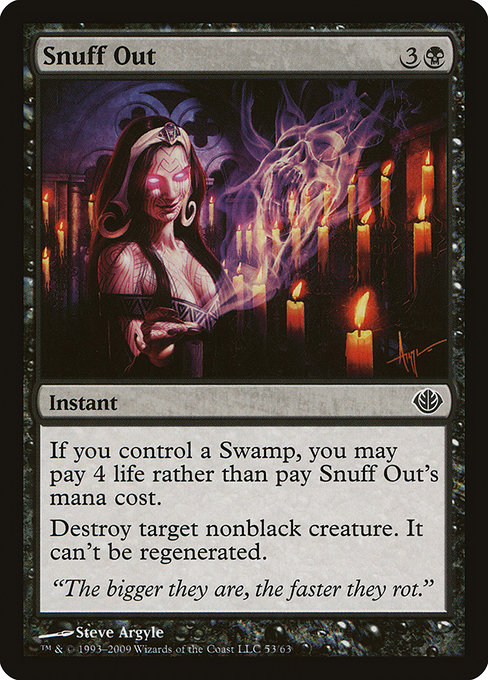 Magic the Gathering Card - Snuff Out - MTG Circle