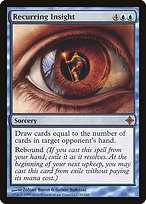 Magic the Gathering Card - Recurring Insight - MTG Circle