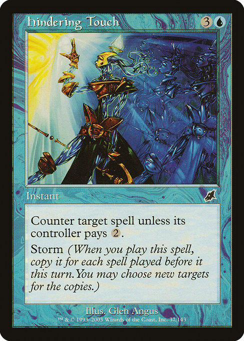 Magic the Gathering Card - Hindering Touch - MTG Circle
