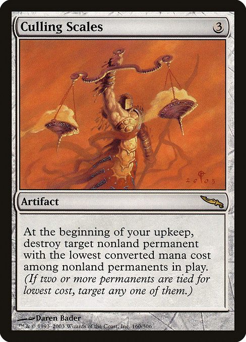Magic the Gathering Card - Culling Scales - MTG Circle