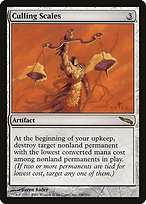 Magic the Gathering Card - Culling Scales - MTG Circle