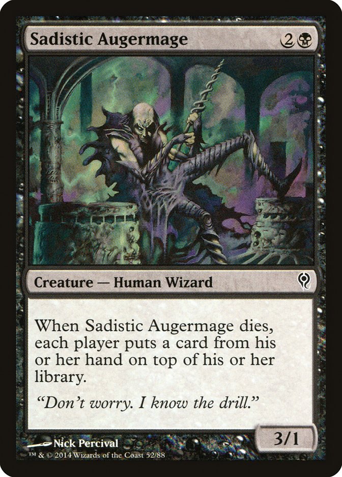 Magic the Gathering Card - Sadistic Augermage - MTG Circle