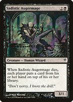 Magic the Gathering Card - Sadistic Augermage - MTG Circle