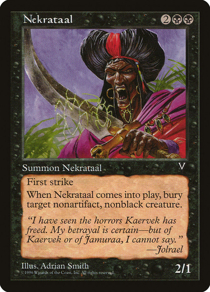 Magic the Gathering Card - Nekrataal - MTG Circle