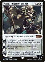 Magic the Gathering Card - Ajani, Inspiring Leader - MTG Circle