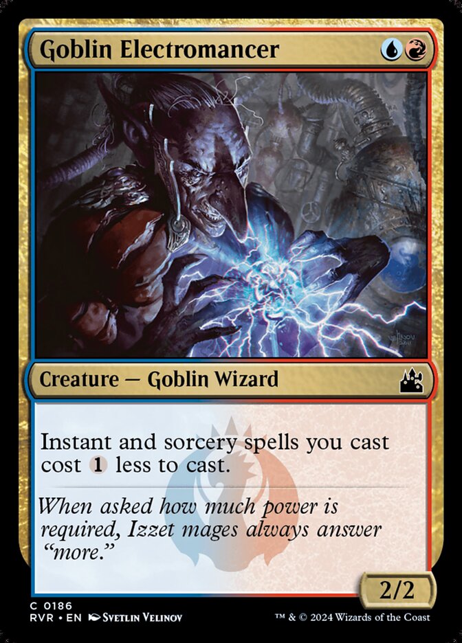 Magic the Gathering Card - Goblin Electromancer - MTG Circle