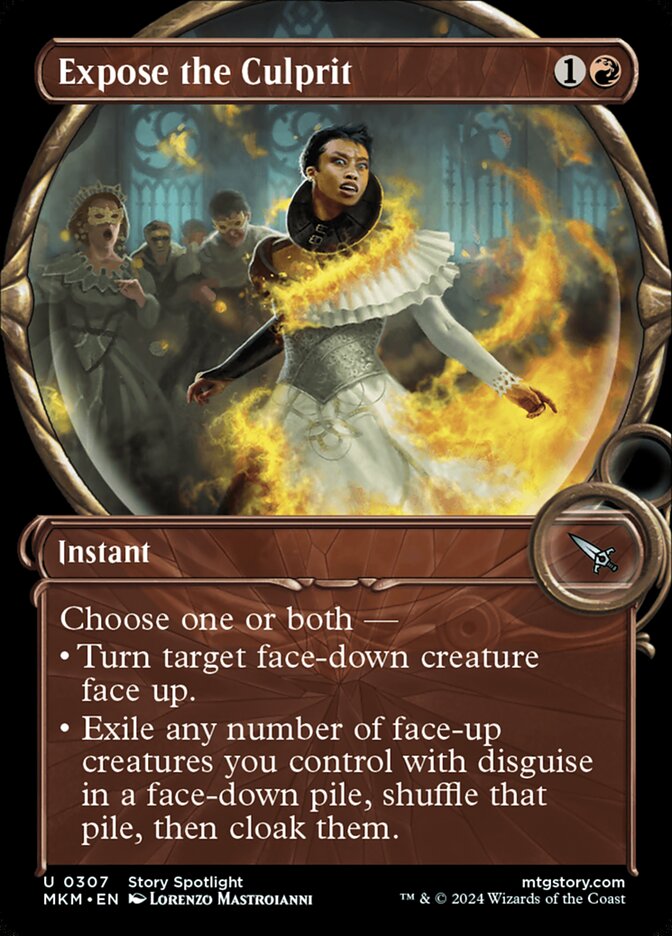Magic the Gathering Card - Expose the Culprit - MTG Circle