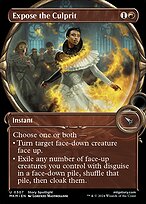 Magic the Gathering Card - Expose the Culprit - MTG Circle