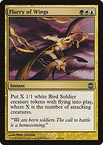 Magic the Gathering Card - Flurry of Wings - MTG Circle