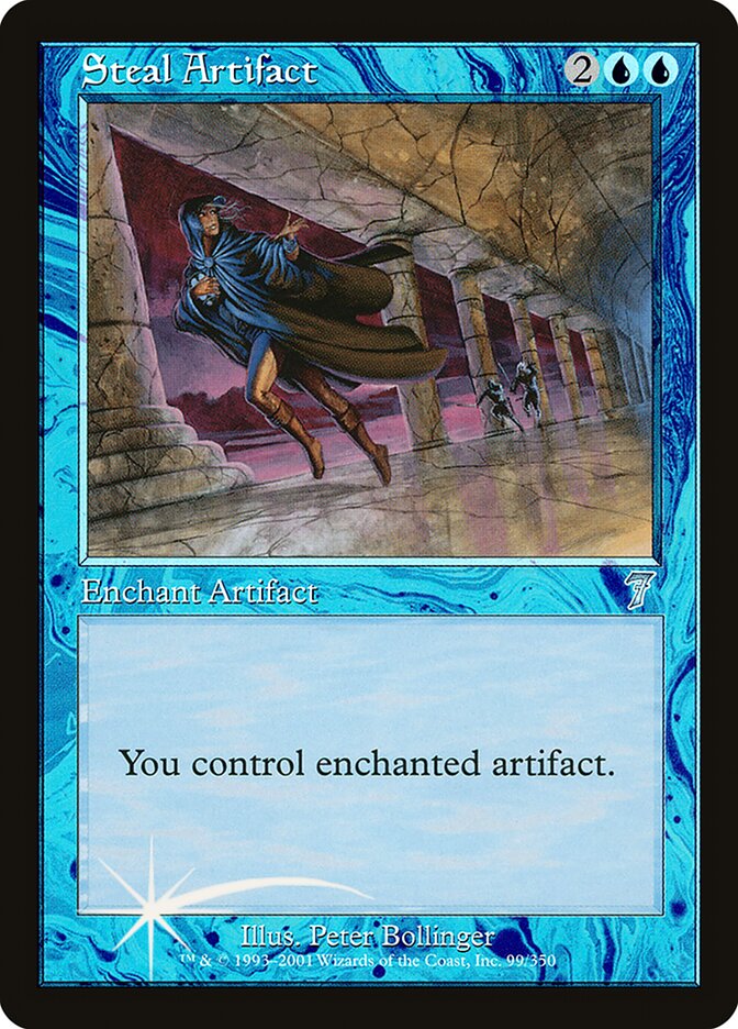 Magic the Gathering Card - Steal Artifact - MTG Circle