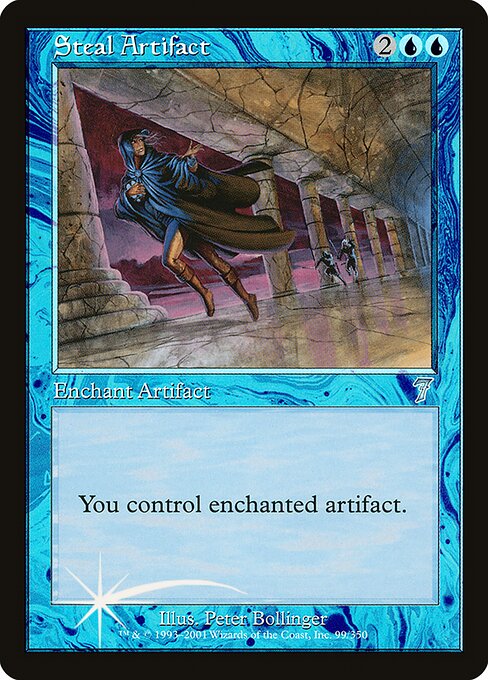 Magic the Gathering Card - Steal Artifact - MTG Circle