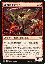 Magic the Gathering Card - Vithian Stinger - MTG Circle