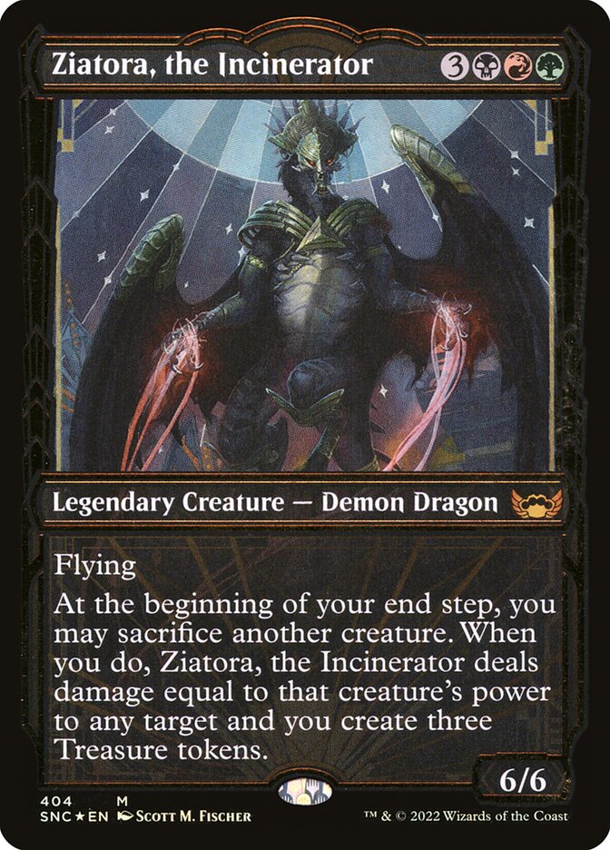Magic the Gathering Card - Ziatora, the Incinerator - MTG Circle