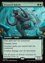 Magic the Gathering Card - Frenzied Baloth - MTG Circle