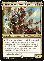Magic the Gathering Card - Obeka, Brute Chronologist - MTG Circle