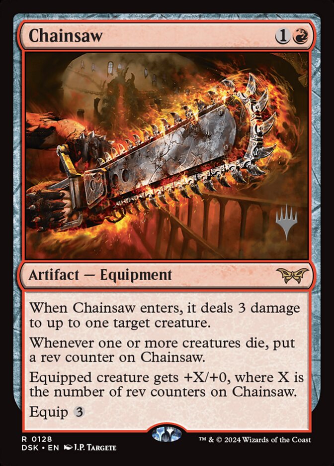 Magic the Gathering Card - Chainsaw - MTG Circle