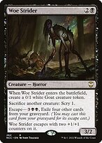 Magic the Gathering Card - Woe Strider - MTG Circle