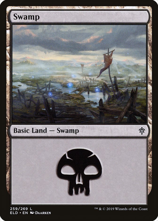 Magic the Gathering Card - Swamp - MTG Circle