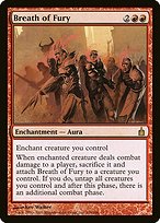 Magic the Gathering Card - Breath of Fury - MTG Circle