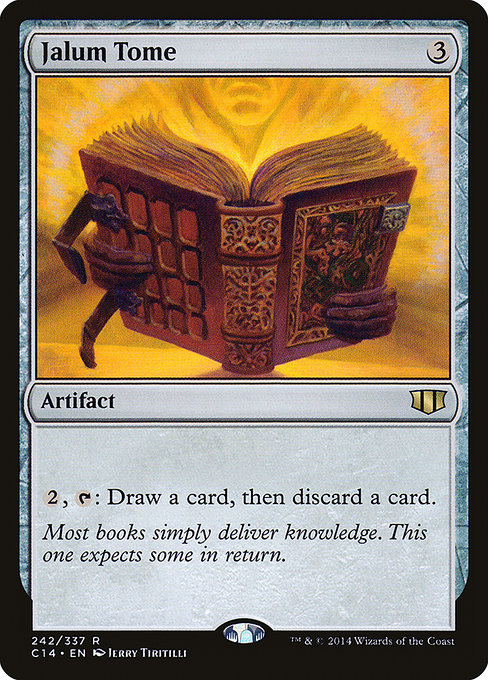 Magic the Gathering Card - Jalum Tome - MTG Circle