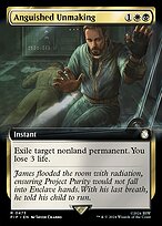 Magic the Gathering Card - Anguished Unmaking - MTG Circle