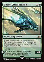 Magic the Gathering Card - Sledge-Class Seedship - MTG Circle