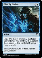 Magic the Gathering Card - Ghostly Flicker - MTG Circle