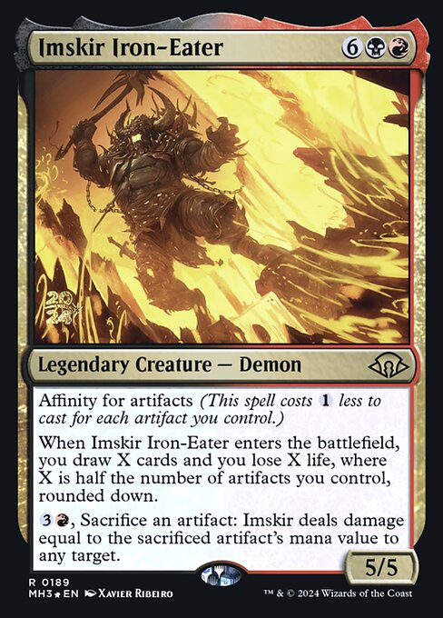 Magic the Gathering Card - Imskir Iron-Eater - MTG Circle