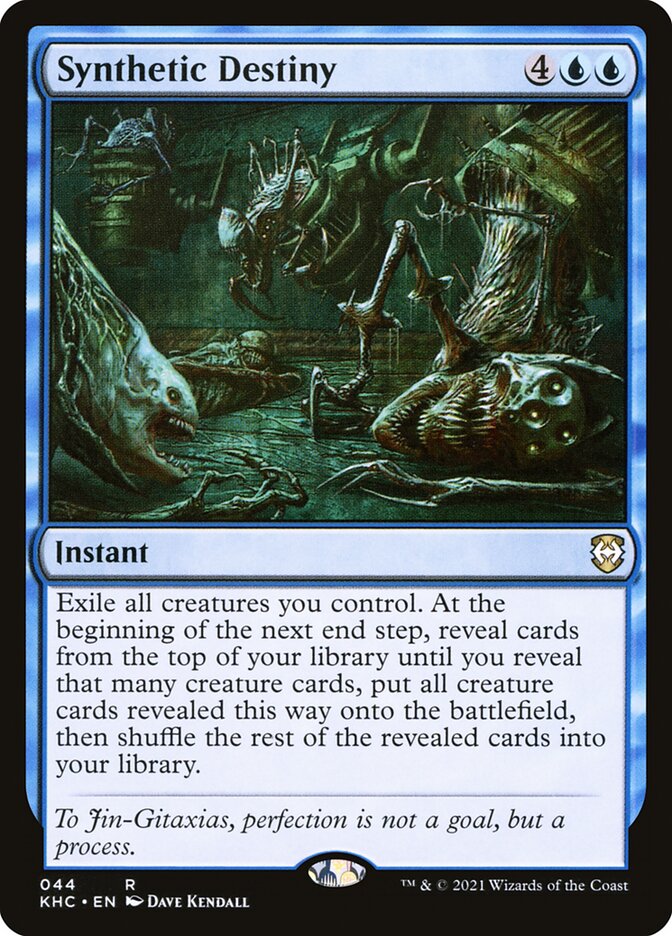 Magic the Gathering Card - Synthetic Destiny - MTG Circle