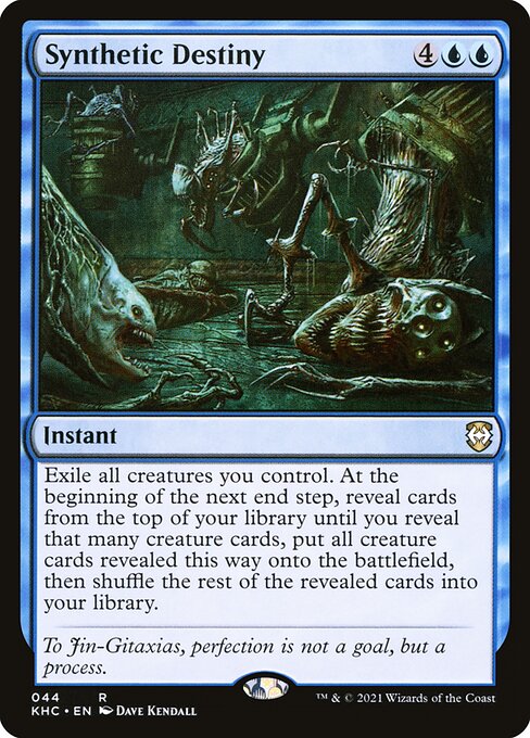 Magic the Gathering Card - Synthetic Destiny - MTG Circle
