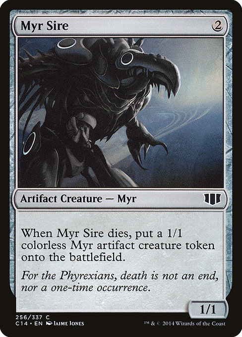 Magic the Gathering Card - Myr Sire - MTG Circle