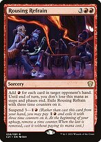 Magic the Gathering Card - Rousing Refrain - MTG Circle