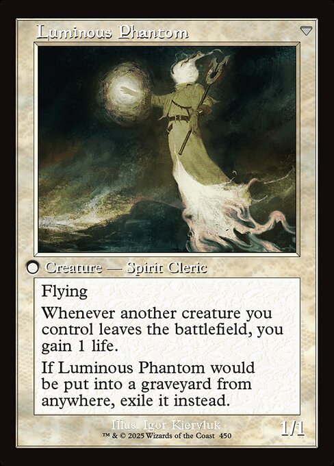 Magic the Gathering Card - Luminous Phantom - MTG Circle