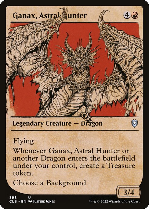 Magic the Gathering Card - Ganax, Astral Hunter - MTG Circle