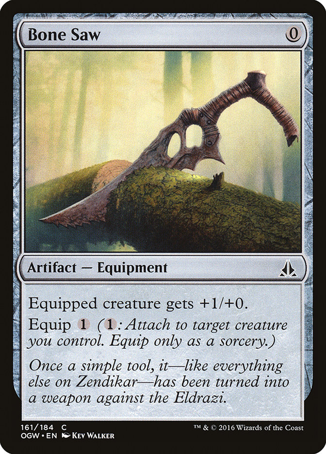 Magic the Gathering Card - Bone Saw - MTG Circle