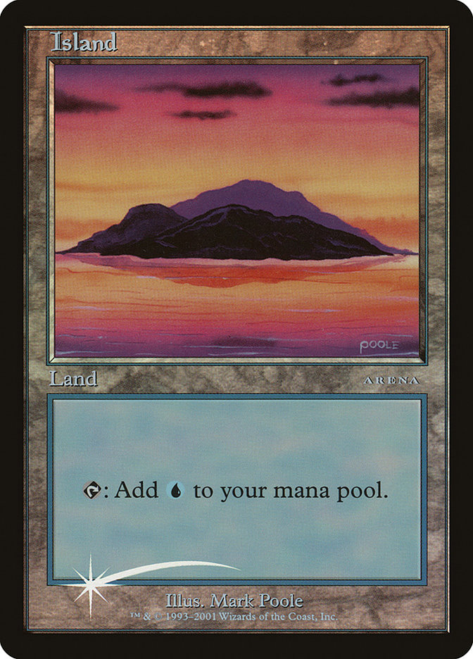Magic the Gathering Card - Island - MTG Circle