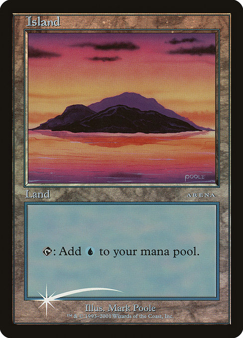 Magic the Gathering Card - Island - MTG Circle