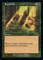 Magic the Gathering Card - Regrowth - MTG Circle