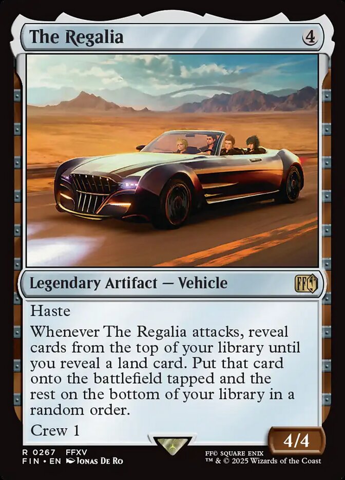 Magic the Gathering Card - The Regalia - MTG Circle