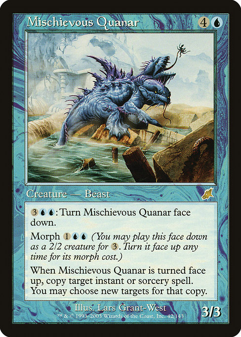 Magic the Gathering Card - Mischievous Quanar - MTG Circle
