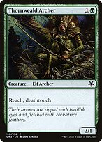 Magic the Gathering Card - Thornweald Archer - MTG Circle