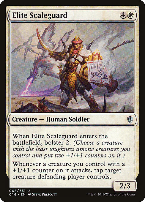 Magic the Gathering Card - Elite Scaleguard - MTG Circle