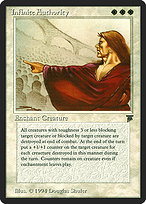 Magic the Gathering Card - Infinite Authority - MTG Circle