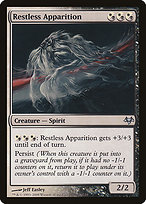 Magic the Gathering Card - Restless Apparition - MTG Circle