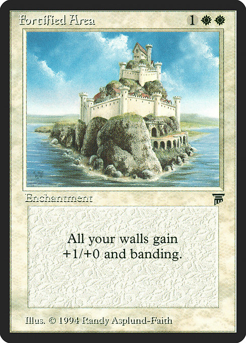 Magic the Gathering Card - Fortified Area - MTG Circle