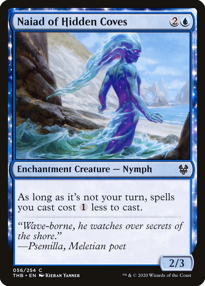 Magic the Gathering Card - Naiad of Hidden Coves - MTG Circle